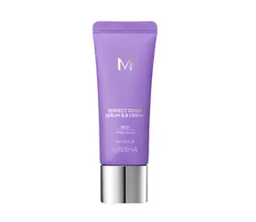 MISSHA M Perfect Cover Serum BB Cream SPF 50+ No.21.(Light Beige) / 20ml