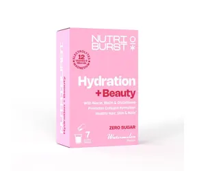 Nutriburst Elektrolyty Beauty hydratační nápoj s vitamíny s příchutí vodního melounu 7ks 