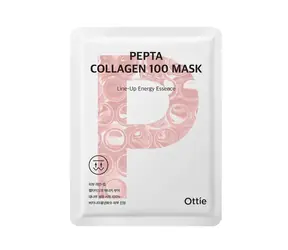 Ottie Pepta Collagen 100 Mask 25ml / Zpevňující plátýnková maska s kolagenem
