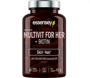 Trec Nutrition ESSENSEY Multivitamíny pro ženy s Biotinem - 90 kapslí