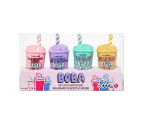 Bubble T Lip Balm Gift Set 3 x 4.5 g / Dárková sada balzámů na rty