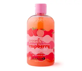 Bubble T Smoothie Peach & Raspberry Bath & Shower Gel 500 ml / Sprchový gel