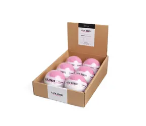 IDC Institute Bath Bombs Pure Energy Passion Fruit 250 g / Šumivá bomba do koupele