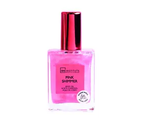IDC Institute Glow Shimmer Pink Body Oil 45 ml / Třpytivý tělový olej