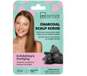 IDC Institute Exfoliating Charcoal Scalp Scrub / Exfoliační peeling na pokožku hlavy s uhlím
