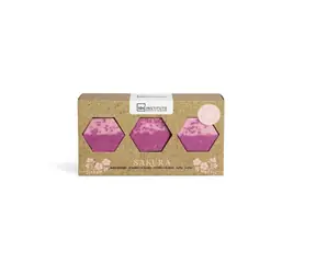 IDC Institute Zen Bath Tablets 3 x 35 g Sakura / Zen koupelové tablety