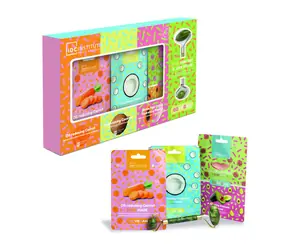 IDC Institute Pack Jade Roller + 3 Face Masks / Sada jadeitový váleček + 3 pleťové masky