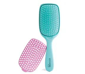 IDC Institute Easyclean Detangling Brush Green / Rozčesávací kartáč zelený