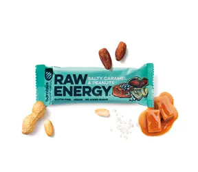 Bombus Raw Energy 50 g salty caramel peanuts