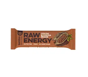 Bombus Raw Energy 50 g cocoa cocoa beans