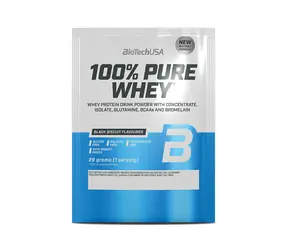 BioTech 100% Pure Whey 28 g black biscuit