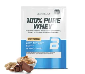 BioTech 100% Pure Whey 28 g chocolate peanut butter