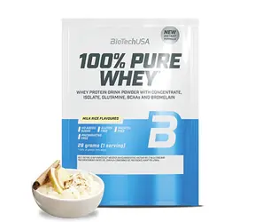 BioTech 100% Pure Whey 28 g milk rice