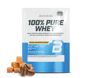 BioTech 100% Pure Whey 28 g caramel cappuccino