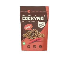 Čočkýna Smažená Čočka Bio 40 g chilli