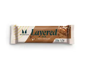 MyProtein Layered Protein Bar 60 g triple chocolade