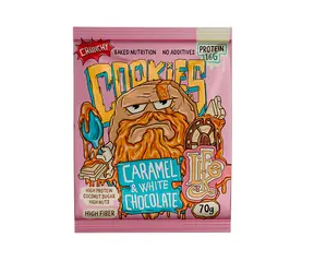 LifeLike Cookies Crunchy caramel white chocolate 70 g