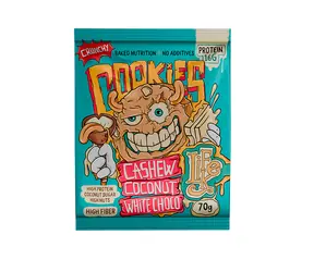 LifeLike Cookies Crunchy cashew coconut white choco 70 g
