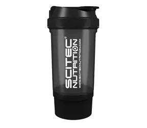 Scitec Nutrition Šejkr 500 + 120 ml black