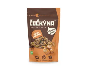 Čočkýna Smažená Čočka Bio 100 g slaný karamel