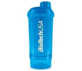 BioTech Šejkr 500 ml + 150 ml blue