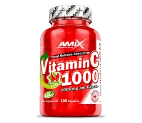 Amix Vitamin C+Rose Hips 1000 mg 100 cps
