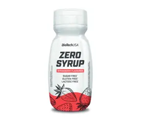 BioTech Zero Syrup 320 ml strawberry