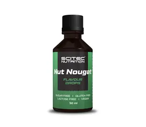 Scitec Nutrition Flavour Drops ořechový nugát 50 ml