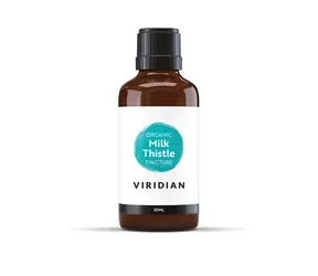 Viridian Milk Thistle Tincture 50 ml Organic (Ostropestřec mariánský tinktura Bio)