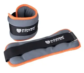 POWER SYSTEM Neoprenové zátěže na kotníky ANKLE WEIGHTS 2 x 1 kg