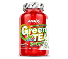 Amix Green TEA Extract with Vitamin C 100 cps