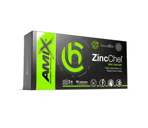 Amix ChelaZone ZincChel Zinc Bisglycinate Chelate 90 cps