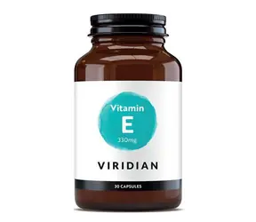 Viridian Vitamin E 330 mg 400 IU 30 cps