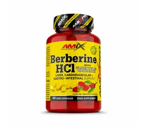 Amix Berberine HCl with Green Tea & Dandelion 60 cps