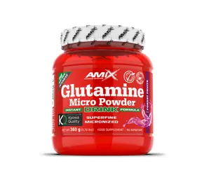 Amix L-Glutamine Powder Drink 360 g forest fruits