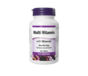 Webber Naturals MultiVitamin with Minerals 100 tbl