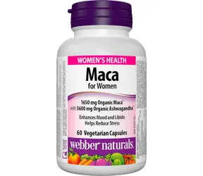 Webber Naturals Maca pro ženy 60 kapslí