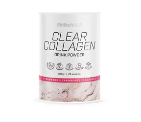 BioTech Clear Collagen strawberry cranberry 308 g