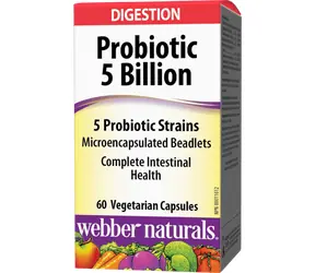 WEBBER NATURALS Probiotic 5 Billion 60 kapslí