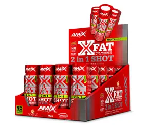 Amix XFat 2 in 1 Shot fruity 20 x 60 ml