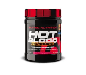 Scitec Nutrition Hot Blood Hardcore 375 g red fruits