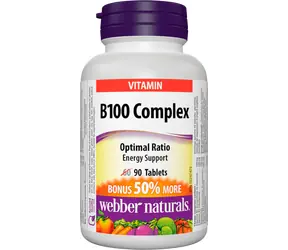 Webber Naturals B100 Complex 90 tablet