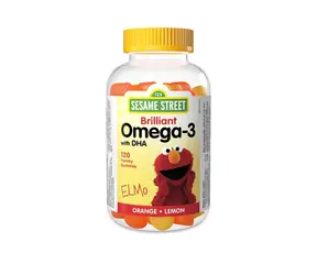 Webber Naturals Sesame Street Omega 3 with DHA 120 gummies