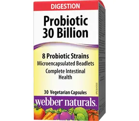 WEBBER NATURALS Probiotic 30 Billion 30 kapslí