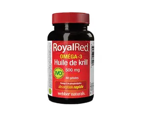 Webber Naturals Omega-3 Krill Oil 500 mg 60 tobolek