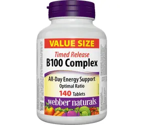 Webber Naturals B100 Complex 140 tbl