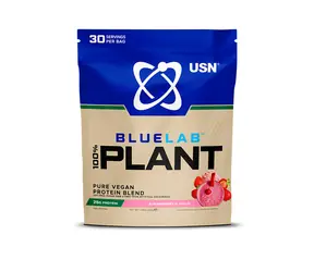 USN 100% Plant Protein 900 g jahoda