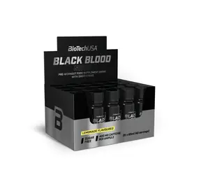 BioTech Black Blood Shot 20 x 60 ml lemonade