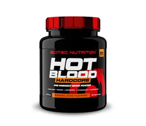 Scitec Nutrition Hot Blood Hardcore 700 g orange juice