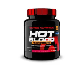 Scitec Nutrition Hot Blood Hardcore 700 g red fruits